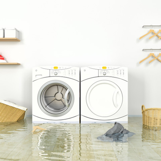 Save your home from an unexpected emergency like a flooded laundry room from a broken washing machine- with a system from Cape Cod Alarm.
